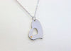 Unique Stainless Steel Pendant with Stainless Steel Chain Necklace Unisex