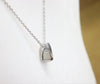 Unique Stainless Steel Pendant with Stainless Steel Chain Necklace Unisex