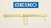 SEIKO Ladies Stainless Steel Gold Plated Wristwatch Band Z5110 with End Safety Chain