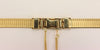 SEIKO Ladies Stainless Steel Gold Plated Wristwatch Band Z5110 with End Safety Chain