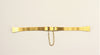 SEIKO Ladies Stainless Steel Gold Plated Wristwatch Band 36273 with End Safety Chain