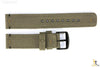 Citizen 59-S53489 Original Replacement 20mm Tan Cordura Leather Watch Band Strap - Forevertime77