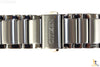 Citizen 59-S05342 Original Replacement Black Ion Plated Stainless Steel Watch Band Bracelet - Forevertime77