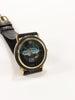 Mercedes-Benz Fashion Watch Rotating Second Hand Gold Plated Unisex by U-Turn - Forevertime77