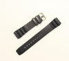 20mm Compatible Fit Citizens Black Rubber Waterproof Divers Watch Band Strap