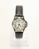 Jacques Edho Ladies Watch Swiss Made Stainless Steel Leather Band New Old Stock 1990's