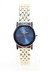 Jacques Edho Ladies Watch Swiss Made Stainless Steel Blue Dial New Old Stock 1990's