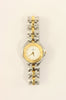 Jacques Edho Ladies Two-tone Watch Swiss Made Stainless Steel Gold Plated New Old Stock 1990's French