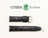 Citizen Eco-Drive AT0810-12E 22mm Black Leather Watch Band Strap 4-S060834 59-S51837