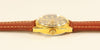 HELBROS Pre-owned Vintage Men's Watch Self-Winding Gold Plated Leather Band 1960's