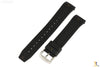 Citizen 59-S53768 Original Replacement 22mm Black Rubber Watch Band - Forevertime77