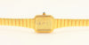 Carl-Ange Swiss Made Stainless Steel Gold Plated Ladies Watch Vintage New with Tag 1990's