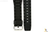 CASIO EFR-519 Edifice Original 20mm Black Rubber Watch Band Strap w/ 2 Pins - Forevertime77