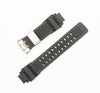 CASIO Compatible Replacement GW-A1100-1A G-Shock Aviation Black Rubber Watch Band Strap