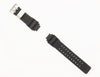 CASIO Compatible Replacement GW-A1100-1A G-Shock Aviation Black Rubber Watch Band Strap