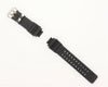 CASIO Compatible Replacement GW-A1100-1A G-Shock Aviation Black Rubber Watch Band Strap