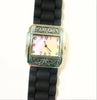 Merona FMD Mother of Pearl Rectangular Dial Watch - Forevertime77