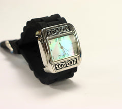 Merona FMD Mother of Pearl Rectangular Dial Watch