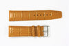 24mm Genuine Leather Multi-Color Watch Band (Various Colors)