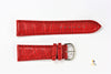 24mm Genuine Leather Multi-Color Watch Band (Various Colors)