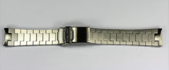 21mm Genuine Swiss Army Solid Stainless Steel Brushed Men's Watch Band Adjustabl