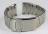 21mm Genuine Swiss Army Solid Stainless Steel Brushed Men's Watch Band Adjustabl - Forevertime77