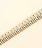 Vintage Original SWATCH Two-Tone Metal Expandable Watch Band 1990's NEW OLD STOCK
