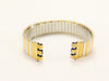 Vintage Original SWATCH Two-Tone Metal Expandable Watch Band 1990's NEW OLD STOCK