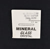 Vintage Compatible Fits Men's Tank Cartier Mineral Crystal NEW Old Stock