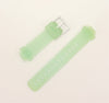 10mm Compatible Fits CASIO Baby-G Transparent Green Rubber BG-169R Watch Band Strap
