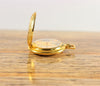 Swiss Made by Evaco SA Gold Plated Mechanical Wind Up Pocket Watch 1970's