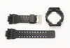 CASIO G-Shock GA-100MB Original Black Rubber Watch BAND & BEZEL Combo