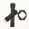 CASIO G-Shock GA-100MB Original Black Rubber Watch BAND & BEZEL Combo