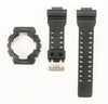 CASIO G-Shock GA-100MB Original Black Rubber Watch BAND & BEZEL Combo