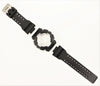 CASIO G-Shock GA-100MB Original Black Rubber Watch BAND & BEZEL Combo