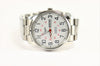 Eagle Quartz Railroad Approved Men's Stainless Steel Watch w/Day & Date