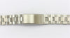 14mm Ladies Stainless Steel Watch Band Bracelet with Straight Ends