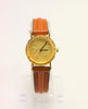 Coin Watch Gold Plated Vintage Brand New 1990's