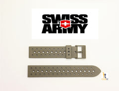 Swiss Army Original 19 mm Renegade Large Military Green Plastic Watch Strap Band