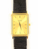 JAGUAR Unisex Watch Swiss Made Quartz Movement 14k Gold 1990's Vintage NEW with Tag/Box