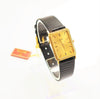JAGUAR Unisex Watch Swiss Made Quartz Movement 14k Gold 1990's Vintage NEW with Tag/Box