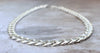 Sterling Silver 925 Cuban Curb Link Necklace Made in Italy Unisex 23 Inches / 13mm Width