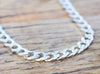 Sterling Silver 925 Cuban Curb Link Bracelet Made in Italy Unisex 9 Inches / 6.7mm Width