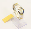 Ladies NINE WEST Stainless Steel Gold Plated Watch Vintage New 1990's (White Dial)