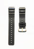 Vintage BRAND NEW 18mm Original Casio Dw-400 Black Rubber Watch Band1990