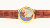 TAZ Tasmanian Devil Watch by Armitron With Brown Leather Band 1994 Vintage NEW