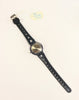 Cofram Swiss Made Unisex Watch in Black 1990's Rare Brand New Vintage
