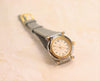 JAZ French Made Ladies Watch Gray Leather Band Vintage 1990's New