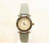 JAZ French Made Ladies Watch Gray Leather Band Vintage 1990's New