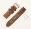 Luminox 1801 Field Auto 23mm Brown Leather Watch Band Strap